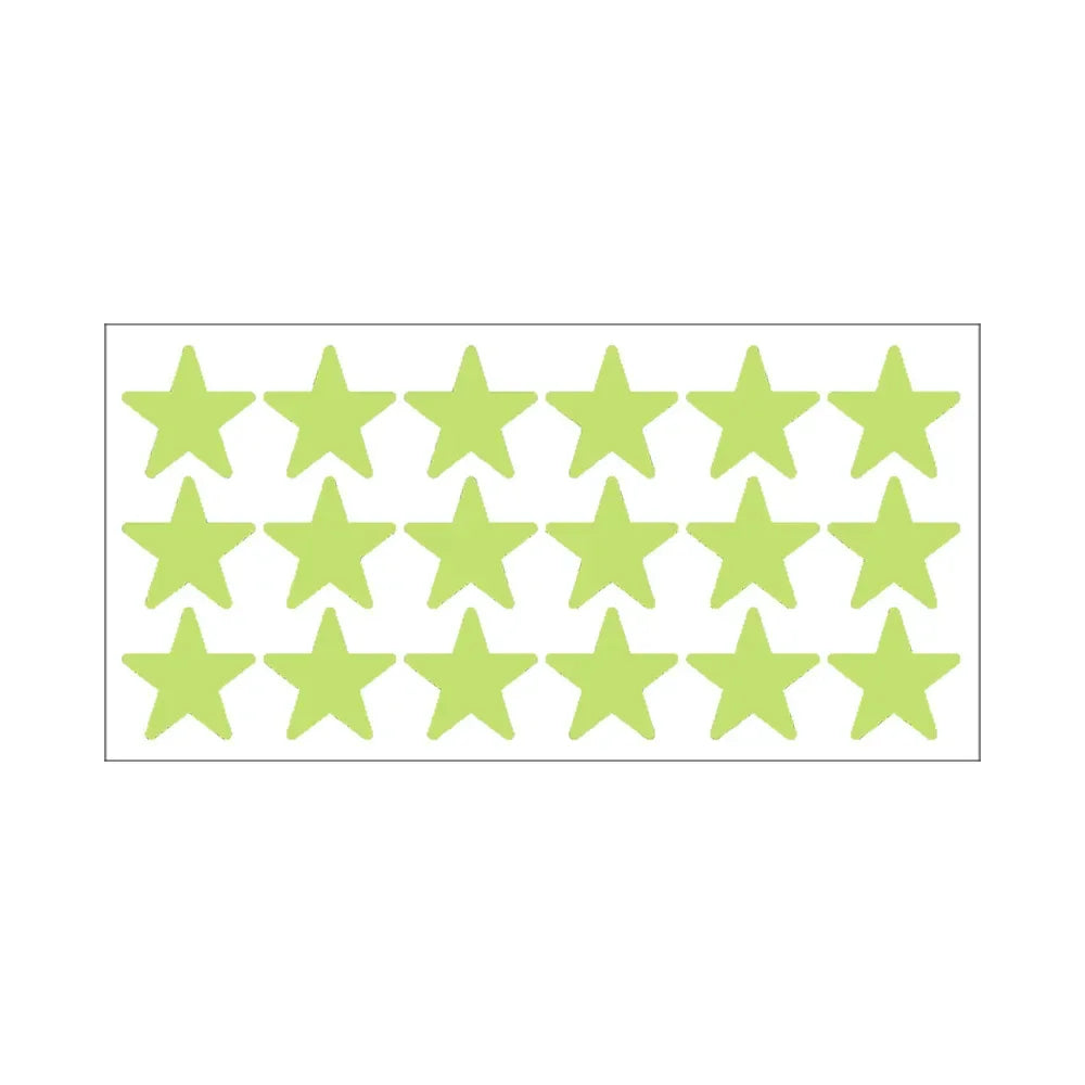 Luminous Wall Stickers Kids Rooms Dots Stars Ceiling Decals Glowing Qme