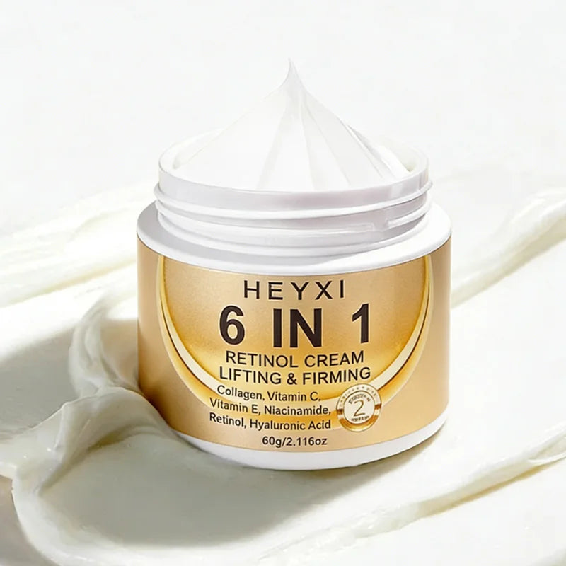 Retinol Face Cream Six One Can Tighten Moisturize Lock Water Long Qme