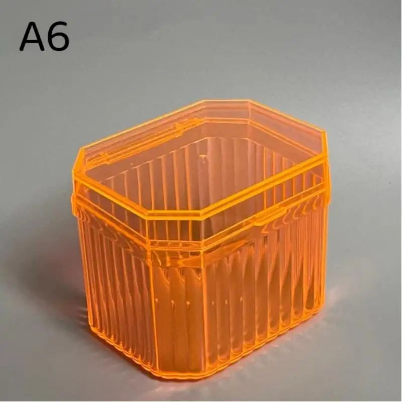 1Pcs Multifunctional Storage Box For Storing Makeup Cotton Cotton Swabs Hair Cords Hair Clips Tissues And Other Items Qme A6