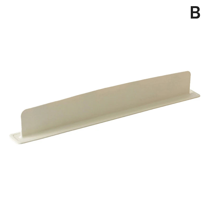 1 PCS Silicone Sink Splash Guard With Suction Cup Sink Baffle Splash Guard Splash Protector For Kitchen Island And Bathroom Qme B Beige