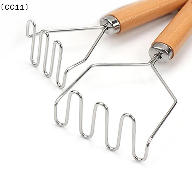 Mud Press Masher Puree Juice Maker Baby Food Supplement Stainless Qme
