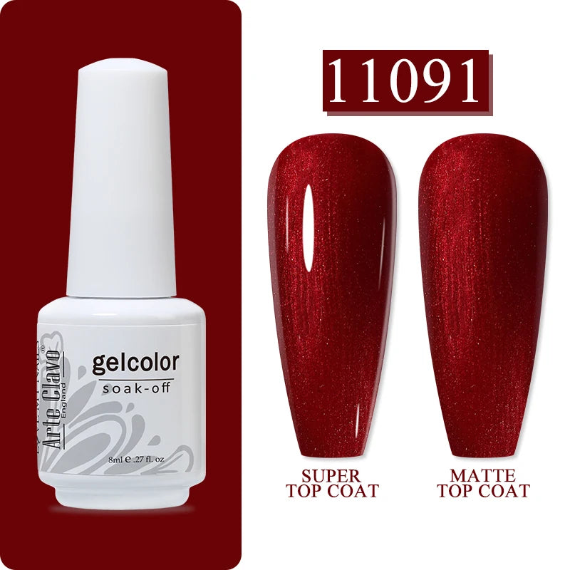 Arte Clavo Art Nails Varnish Base Coat Gel Nail Polish UV LED Lamp