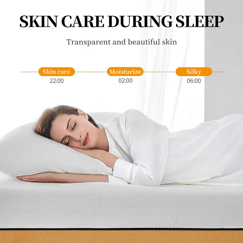 Travel Rice Pulp Sleeping Mask Moisturizes Absorbs Well Brightens Qme