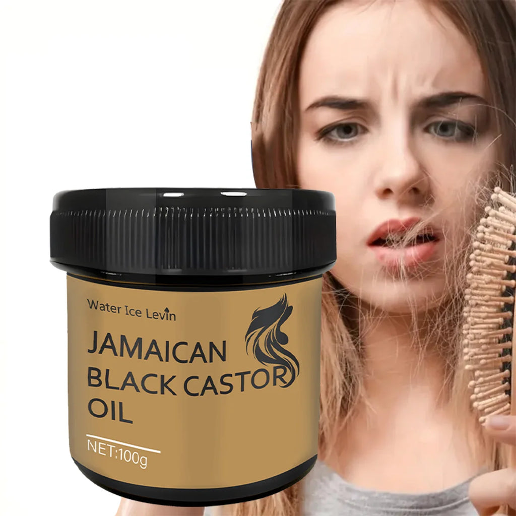 Jamaican Black Castor Oil Hair Care Essence Dry Hair Repair Boost Oil Nourishing Formula Black Castor Hair Oil Hair Growth Oil Qme