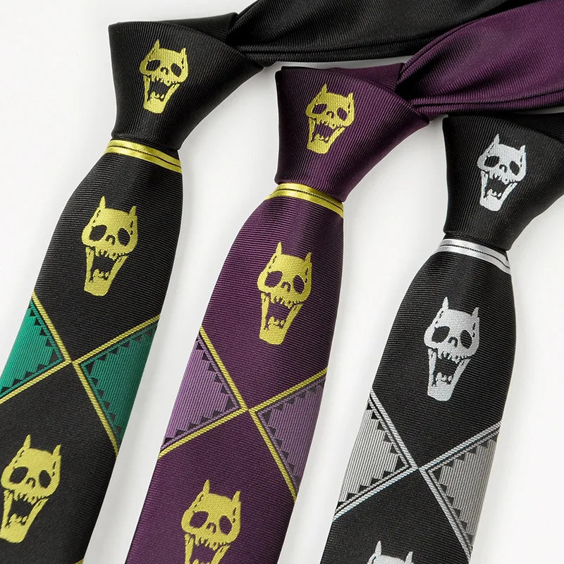 Anime Catoon Jojo Tie Halloween Cosplay Costume Accessories KILLER Qme