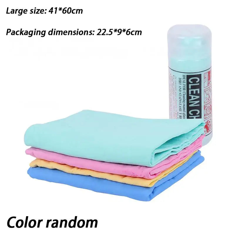 Pet Grooming Towel Soft Dog Suede Fabric Bath Absorbent Qme L Random color