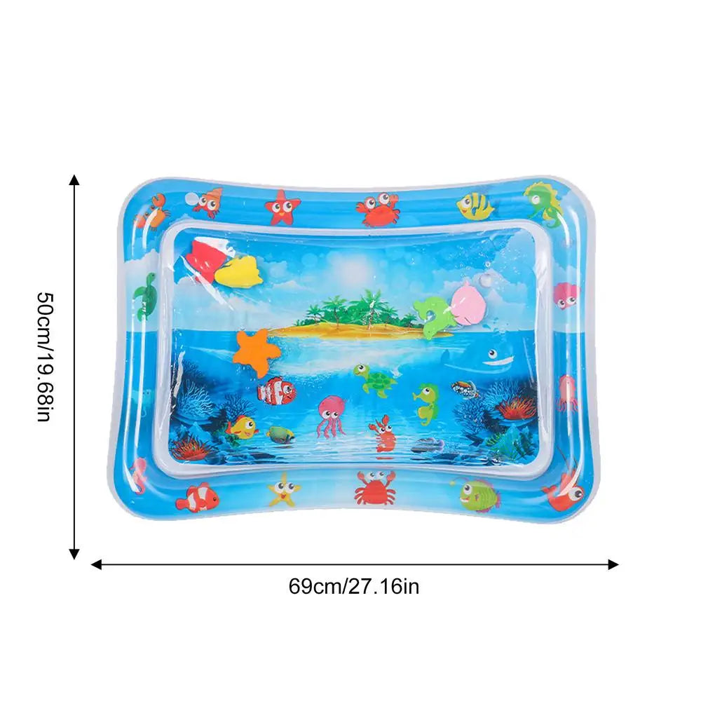 Water Sensory Play Mat Thickened Water Sensory Pad Water Sensor Mat Water Sensory Playmat With Fish Sea Ocean Theme Sensory Toy Qme Pink China Mainland