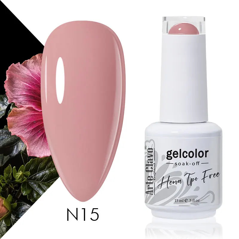 Arte Clavo Blue Nails Candy Party Nude Gel Nail Polish 2026 Mint Qme N15