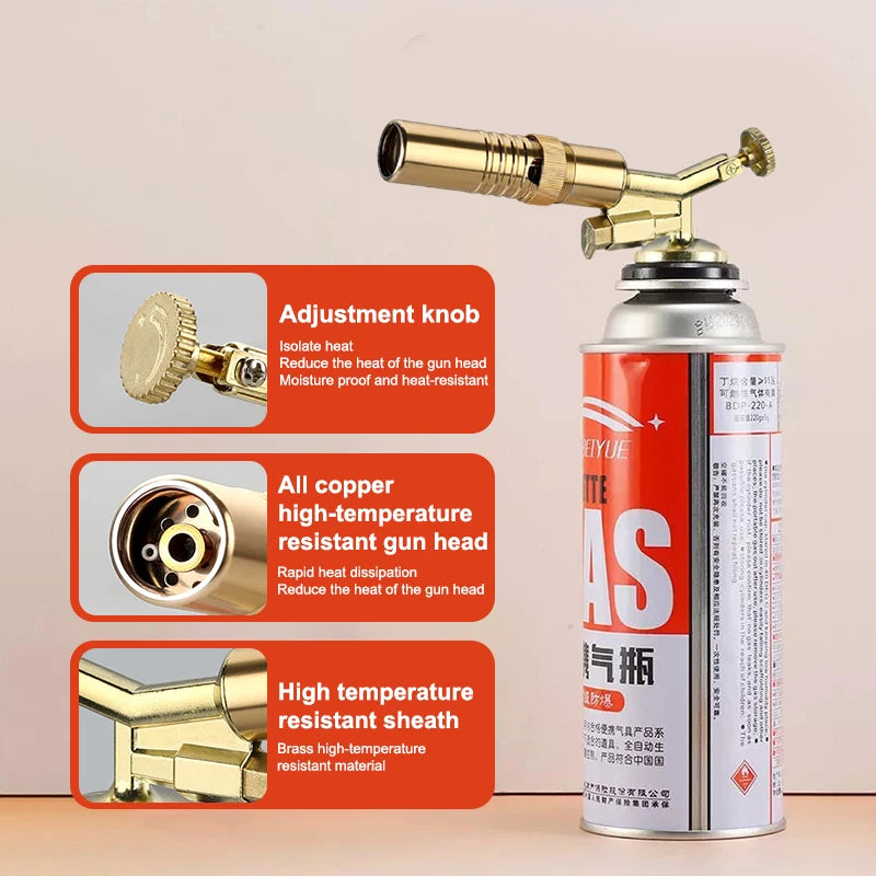 BBQ Lighter Flamethrower Kitchen Supplies Welding Equipment Portable Qme