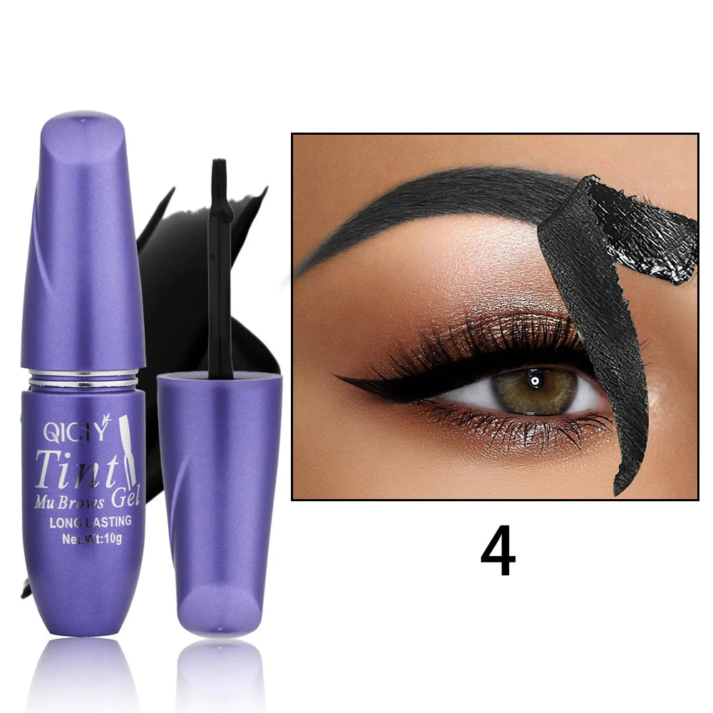 Tear-off Eyebrow Gel Waterproof Sweat Proof Long-lasting Fixing Qme 4