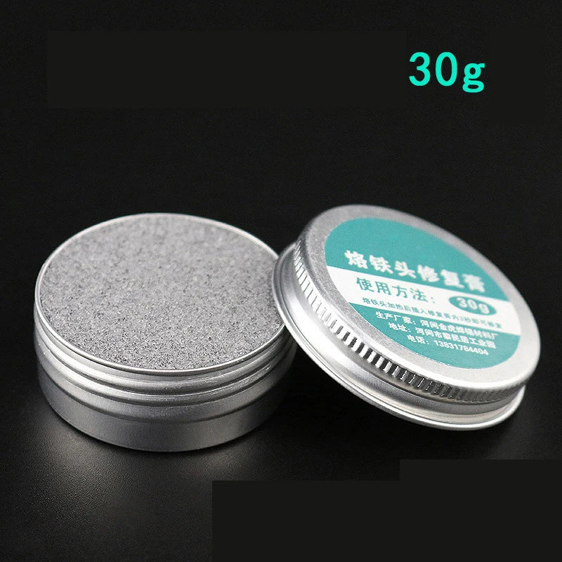 Soldering Iron Tip Cleaning Paste Non-stick Tin Solder Cream Tinner Qme 30g