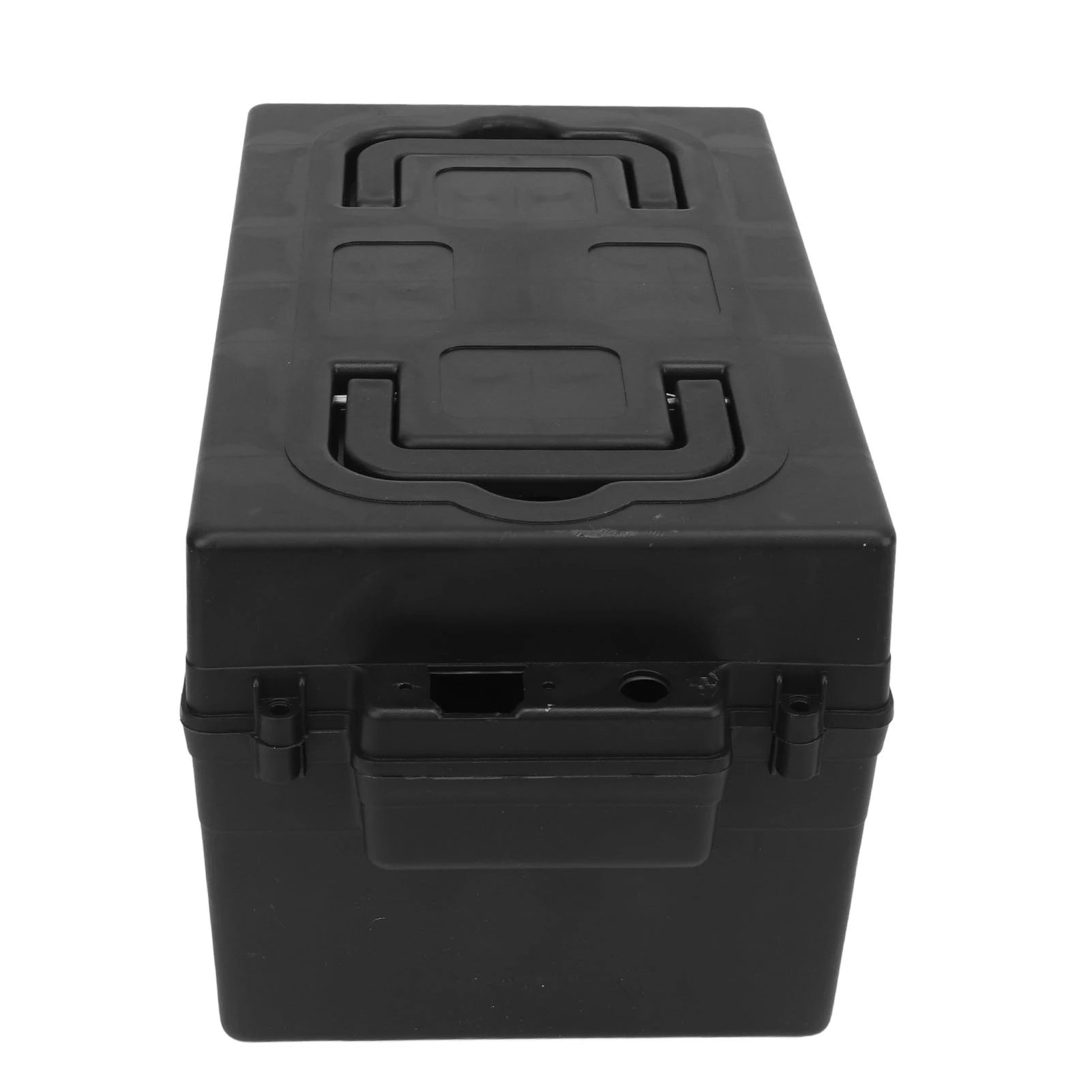 Portable Handheld Battery Storage Box with Handle Heavy Duty Waterproof Battery Case for Electric Motorcycle Scooter E-Bike Qme Default Title