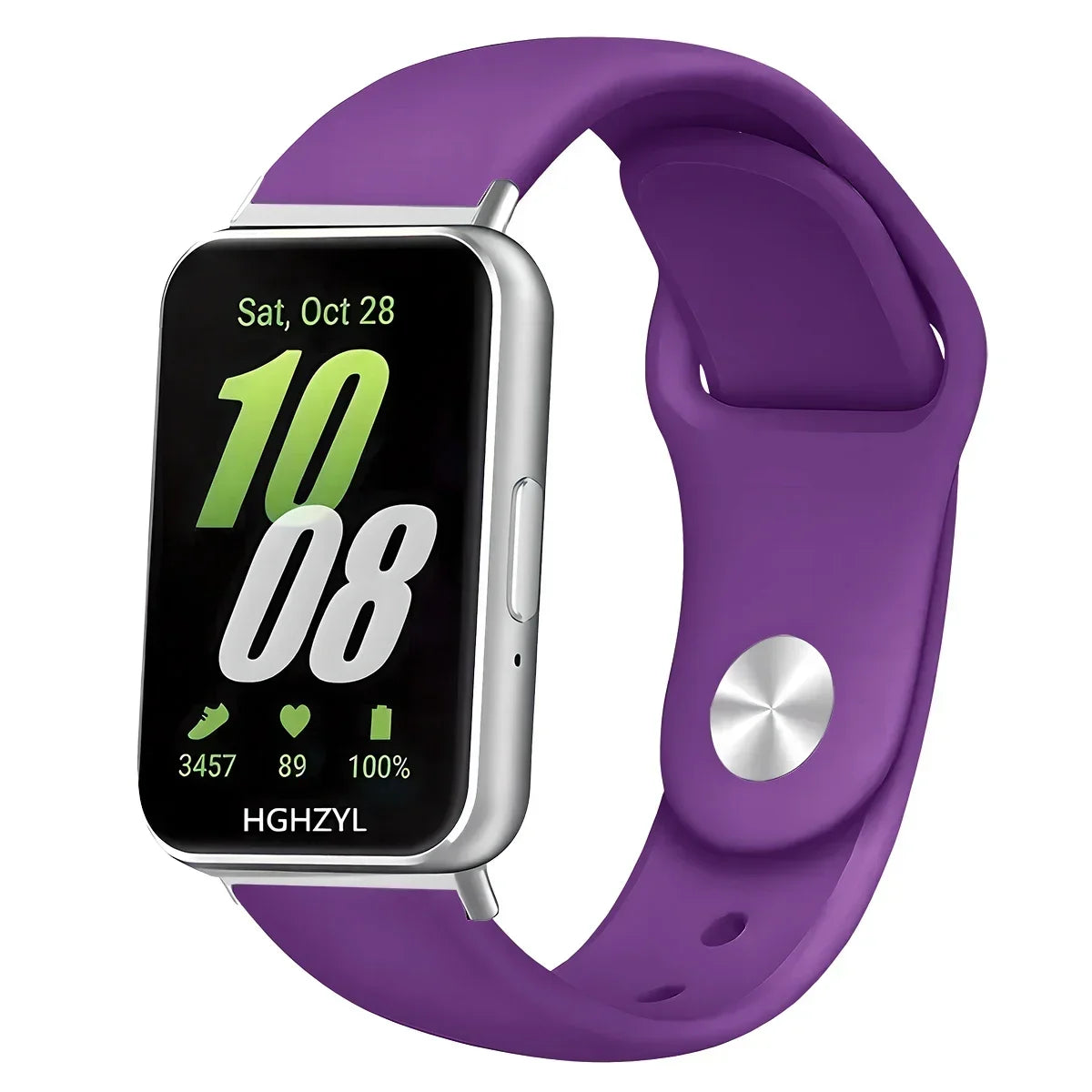 Silicone Strap For Samsung Galaxy Fit 3 Watch Band Wristband For Samsung Galaxy Fit 3 Bracelet Replacemen Qme DaPu For Galaxy Fit 3
