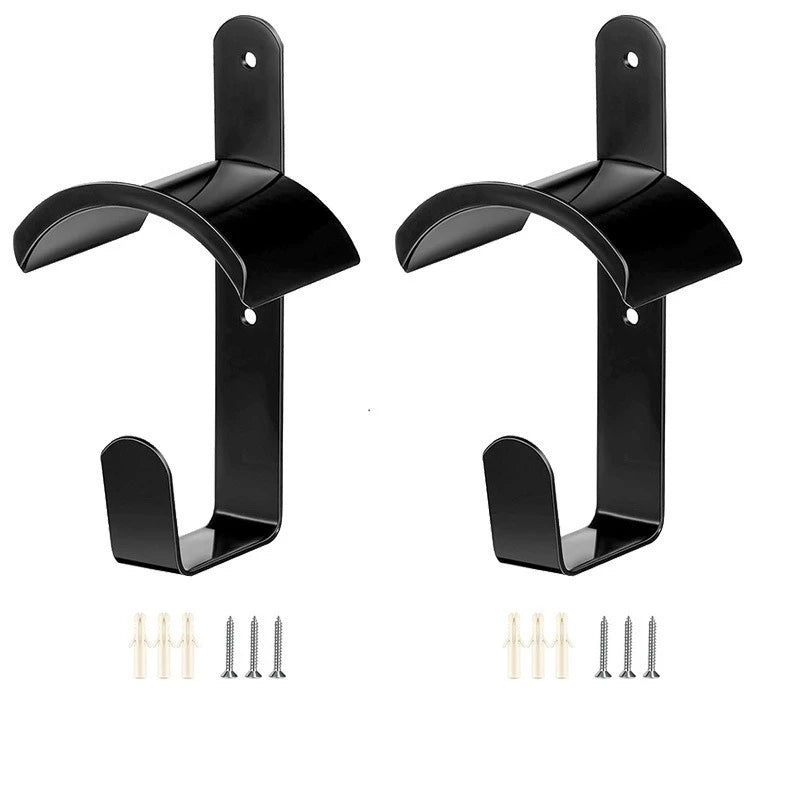 Horse Bridle Rack Bracket Hooks Tack Storage Halter Hanger Metal Qme 2Pcs B