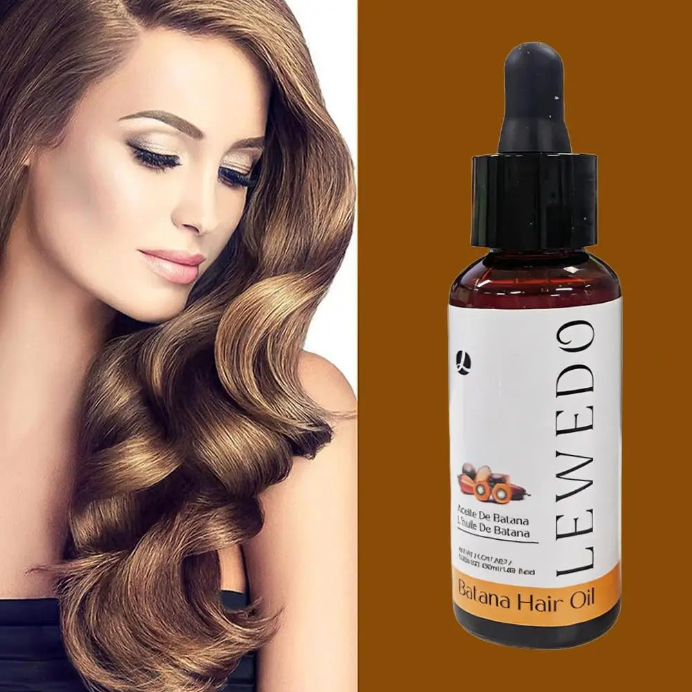 1/2PCs Natural Batana Oil For Hair Growth Pure Batana Oil Hair Shine Strengthen For Women Prevent Hair Loss Eliminate Split Ends Qme