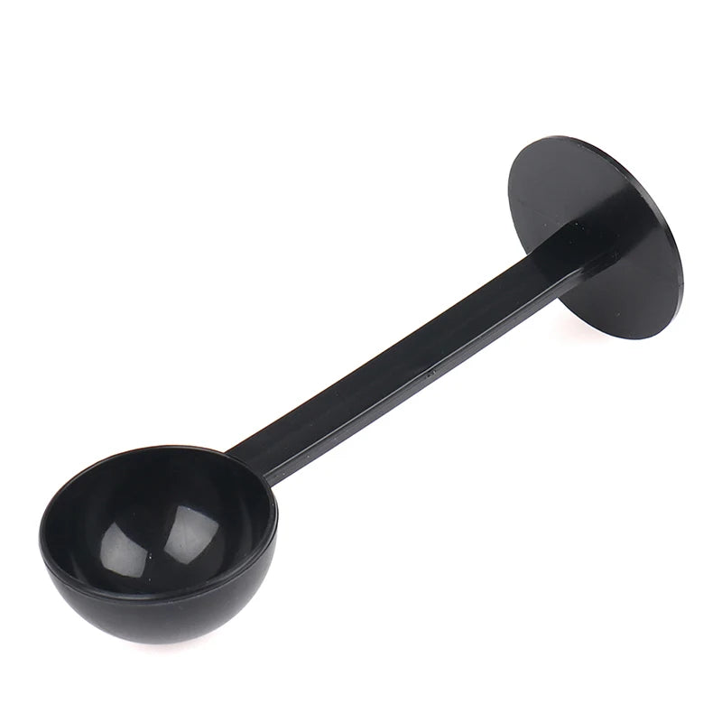 1Pc Tamping Scoop 2 in 1 for Coffee Powder Coffeeware Measuring Tamper Spoon Plastic. Qme
