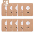 4/10Pack Dust Bags For Eureka Stylus For Elite NEC490BL Cordless Vacuum Cleaner 3L Large Capacity Replacement Dust Bag Qme 10 PACK