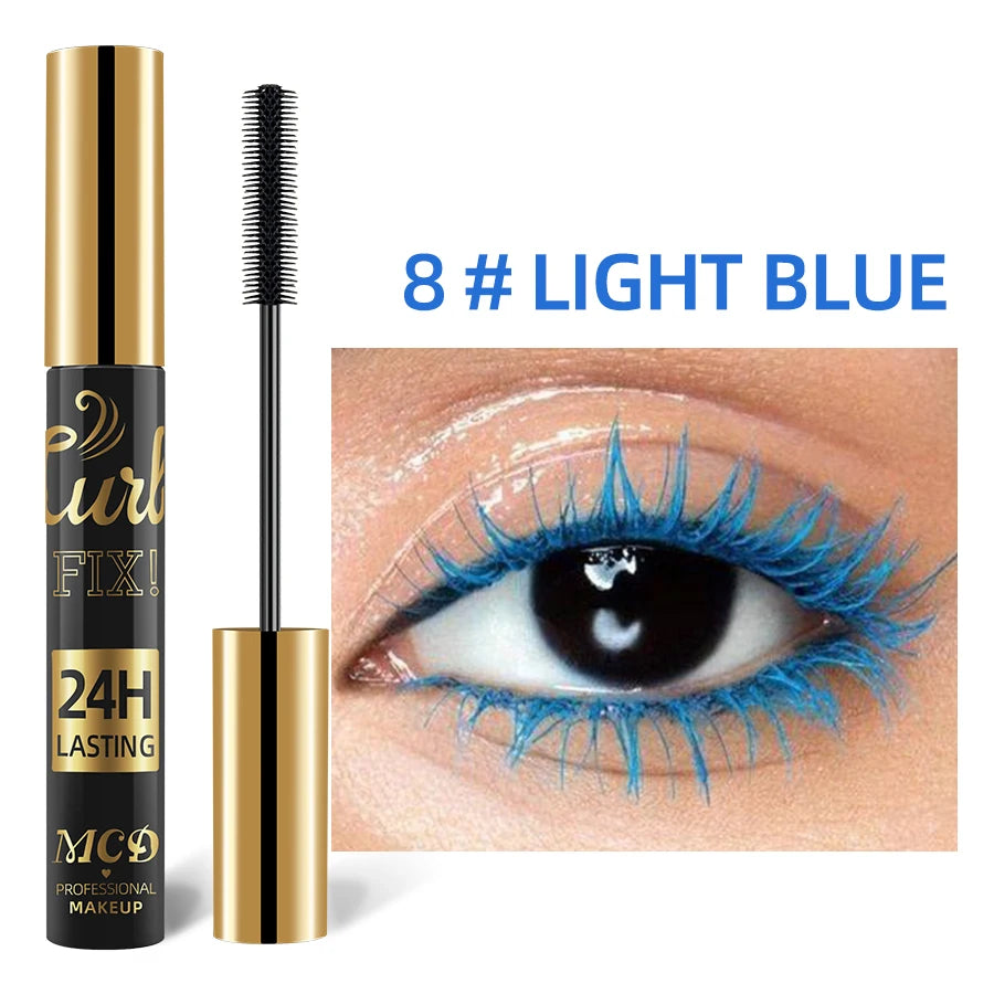 5D Waterproof Mascara Vibrant 9 Color-lasting Curl Ink Formula Qme 8