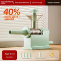 Manual Sausage Stuffer Machine Meat Grinder Filling Maker Tubing Qme Light green