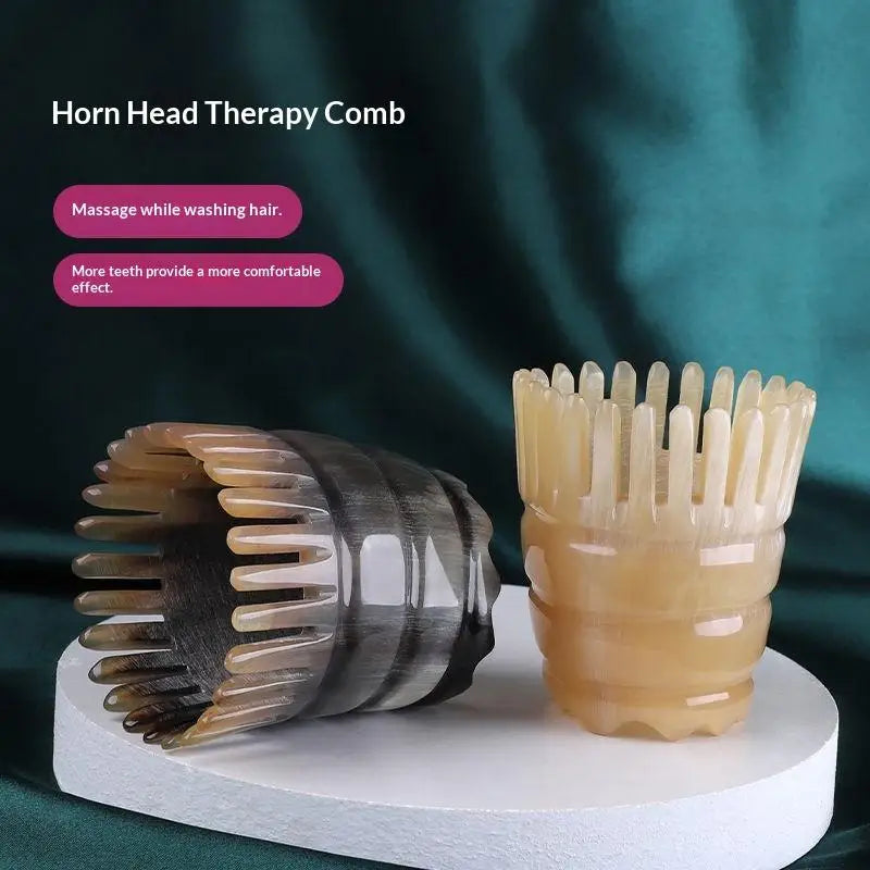 Wide Tooth Comb Scalp Cleansing Relaxing Head Massage Qme