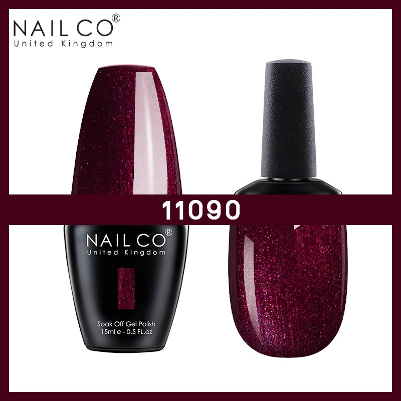 NAILCO Nude Nails Gel Nail Polish UV LED Semi-permant Varnish Hybrid