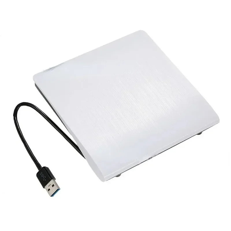 External USB 3.0 High Speed DL DVD RW Burner CD Slim Portable Optical Drive for Asus Samsung Acer Dell Laptop HP Qme