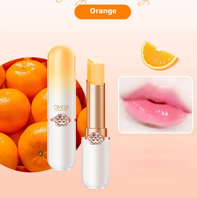 Changing Lipstick Moisturizing Dull Non Stick Greasy Suitable All Qme Orange
