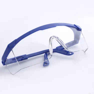 3PCS Welding Glasses Anti-Glare UV Protection Safety Goggles for Welders Men Women Auto Darkening Eye Protection Qme Blue