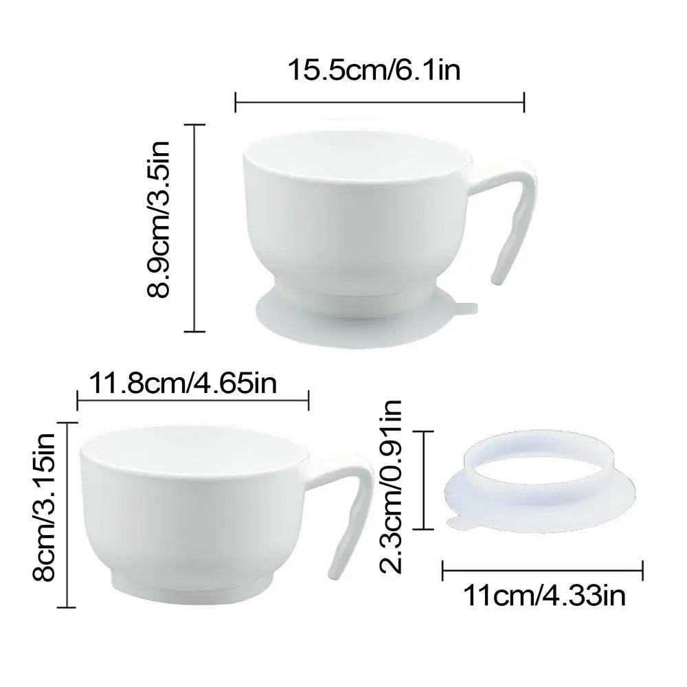 Rice Bowls Kids Food Containers Dinner Bowl Grade Soup Self-feeding Qme White China Mainland