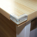 Child Safety Transparent Silicone Protector Table Corner Protection Qme 4Pcs