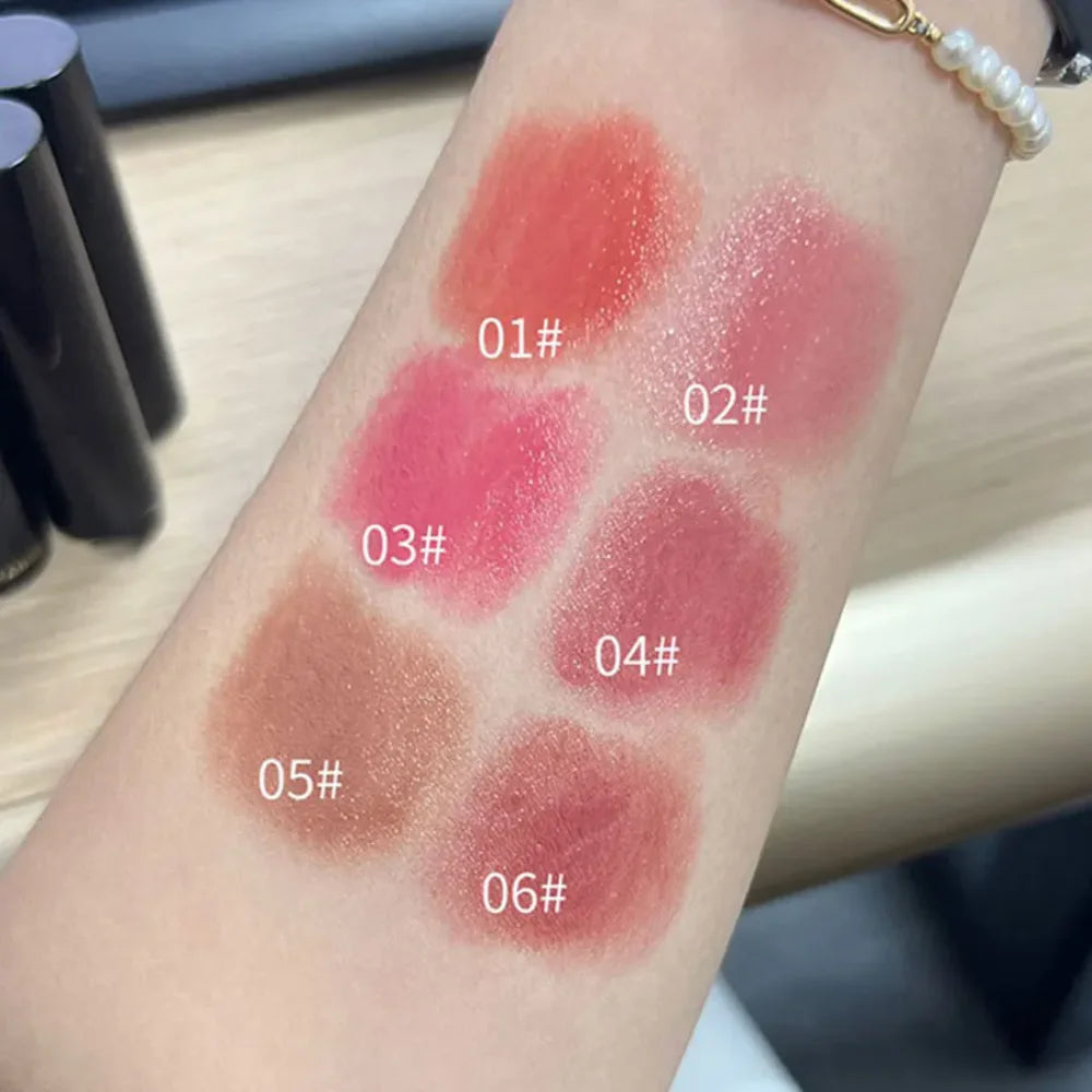 Glossy Mirror Lipstick Red Brown Shade Moisturizing Waterproof Qme