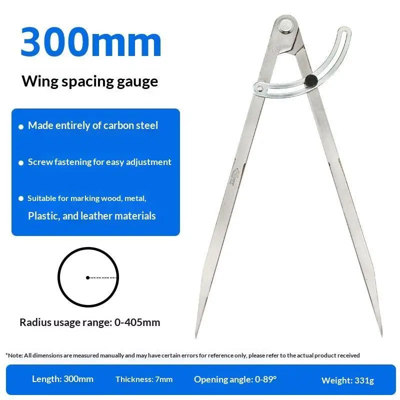 Adjustable Lock Stainless Steel Wing Divider Anti-rust Precision Qme E