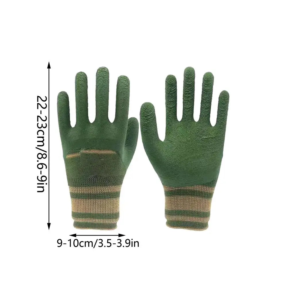 Gardening Gloves for Women Yard Working Garden Gloves Puncture-Resistant Thorn-Proof Waterproof Tools Indoor/Outdoor Protective Qme 02