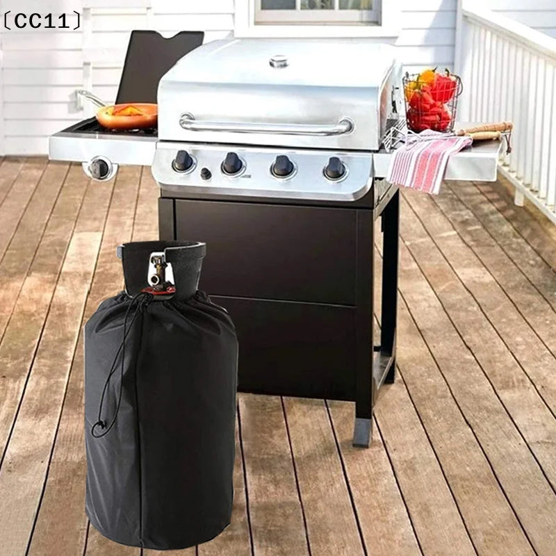 Propane Tank Cover Gas Bottle Covers Waterproof Dust-proof Outdoor Qme