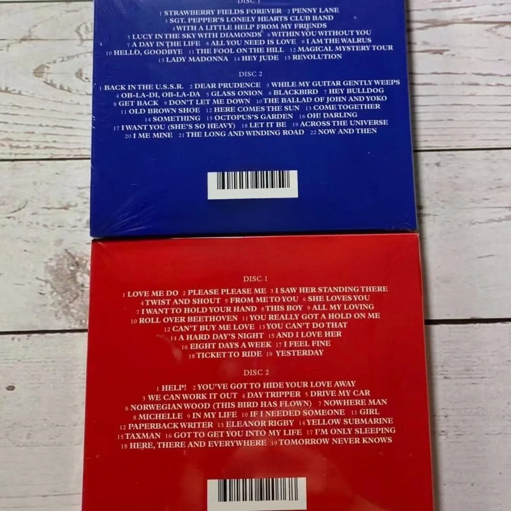 Timeless British Rock Expanded Compilation Set, Dual Blue & Red Covers, with Remastered Tracks & Extra Studio Recordings Qme