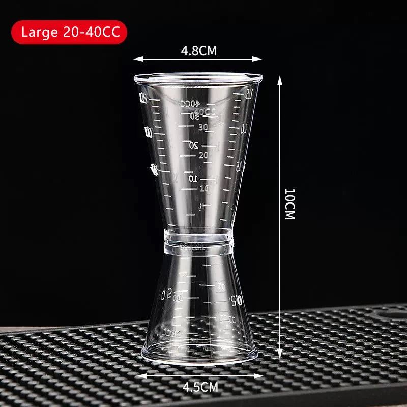 20cc Cocktail Measuring Cup Graduations Double-ended MillimeterCC11 Qme A2