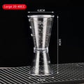 20cc Cocktail Measuring Cup Graduations Double-ended MillimeterCC11 Qme A2