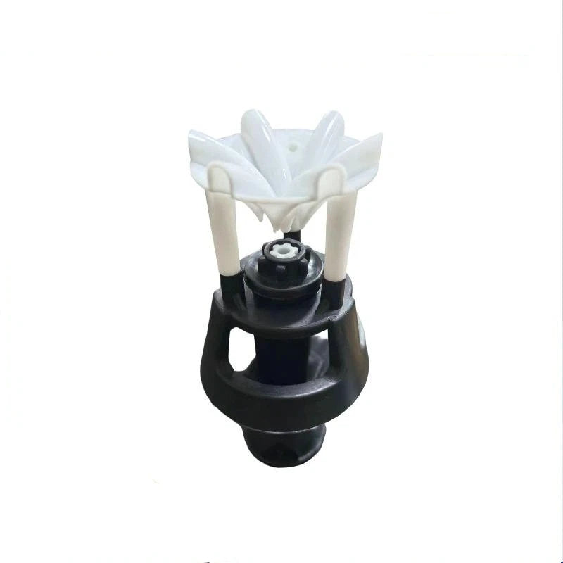 360 Degree Wobbling Sprinklers Universal Garden Irrigation Nozzle Qme White
