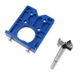 35mm Drill Bits woodworking Door Hole Opener Cabinet Accessories Tool Hinge Hole Drilling Guide Locator Hinge Drilling Jig Qme 2pcs(drill)