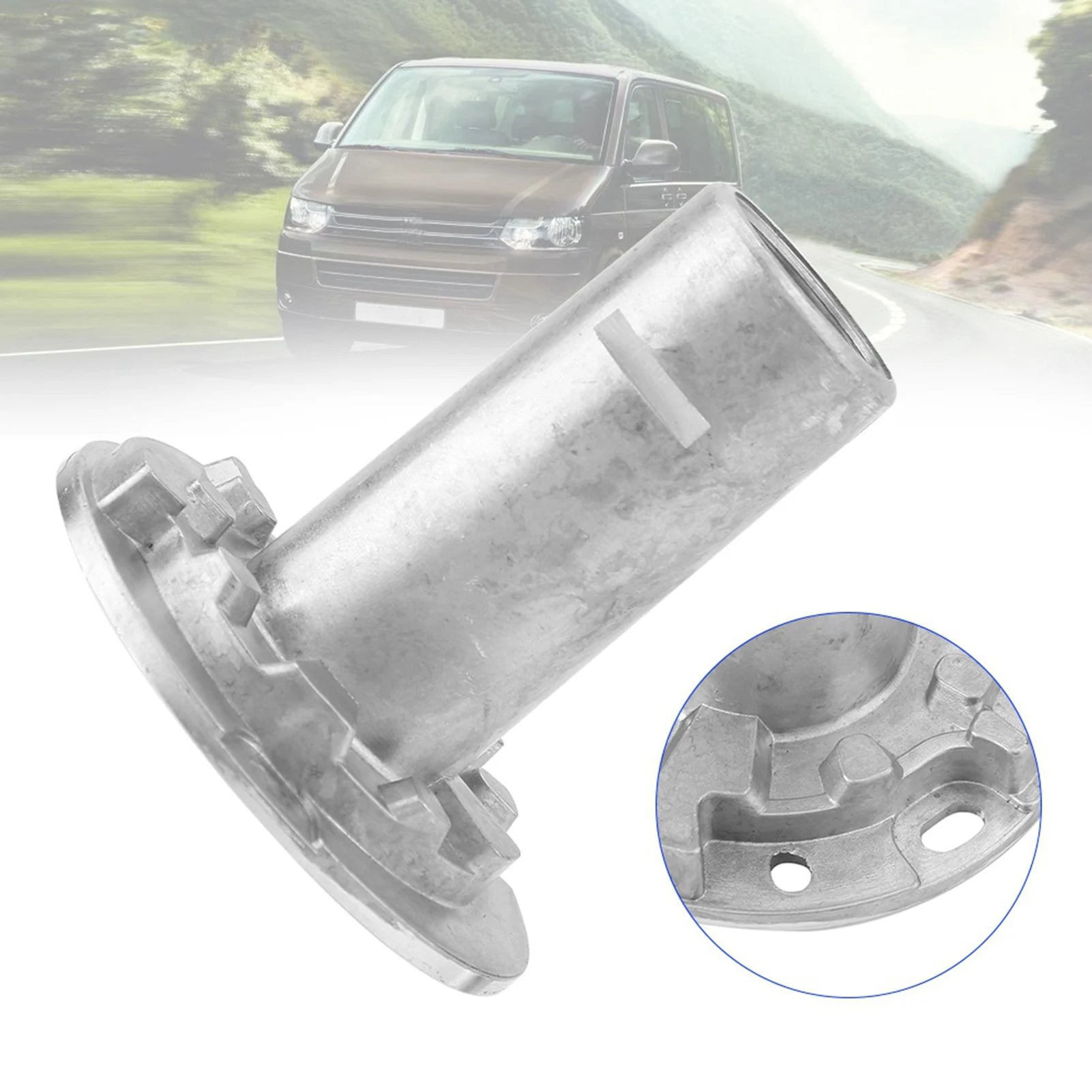 7E1857000 Left & Right Wing Mirror Bracket Gear Bearing Inner Bush for T5 T6 Transporter Left Wing Mirror Bracket Qme