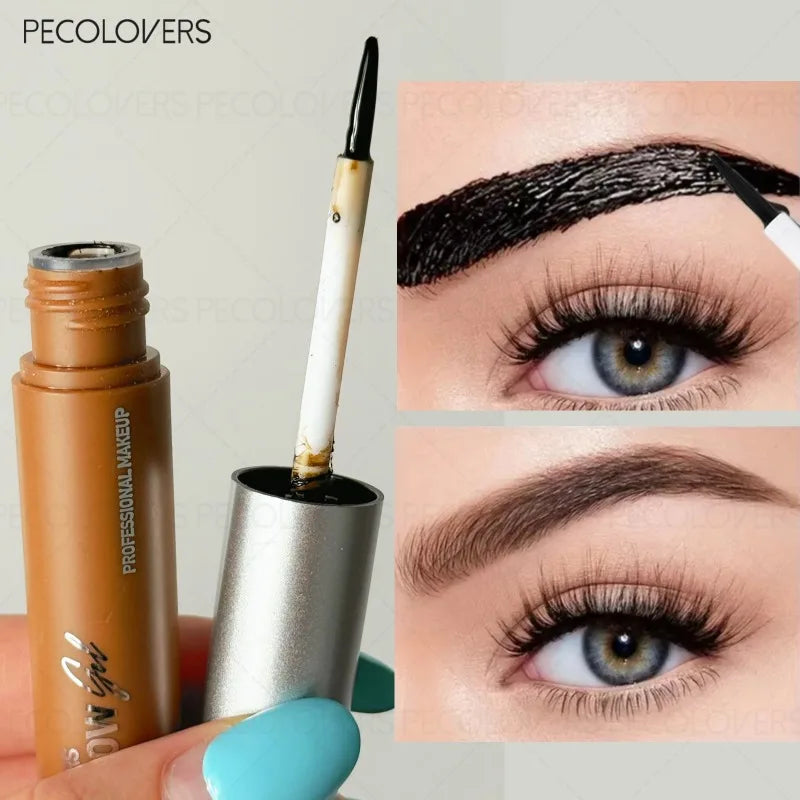 Tear-pull Eyebrow Cream Long-lasting Natural Gel Brown Black Qme