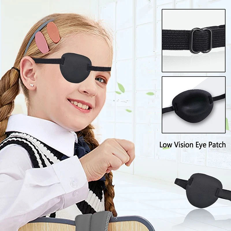Adjustable Soft Eye Patch Management Amblyopia Adults Children Qme