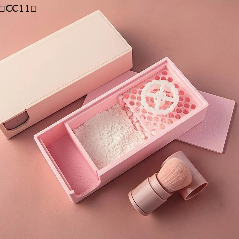 CC11Polymer Clay Cutter Anti-stick Starch Box Brush Soft Ceramic Qme