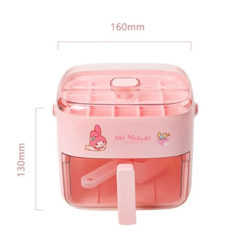 Hello Kitty Kuromi Ice Cube Tray Household Mold Large-capacity Qme