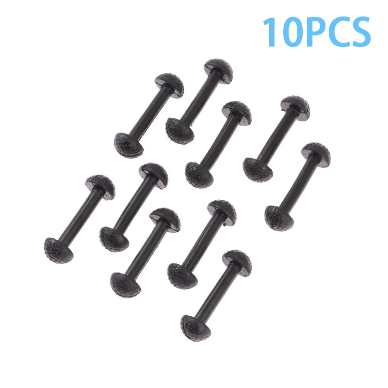 10X for Motu Leg Band Vintage Figures Replacement Connectors Clip Black Rubber Leg Band Replacement Connectors Qme Default Title