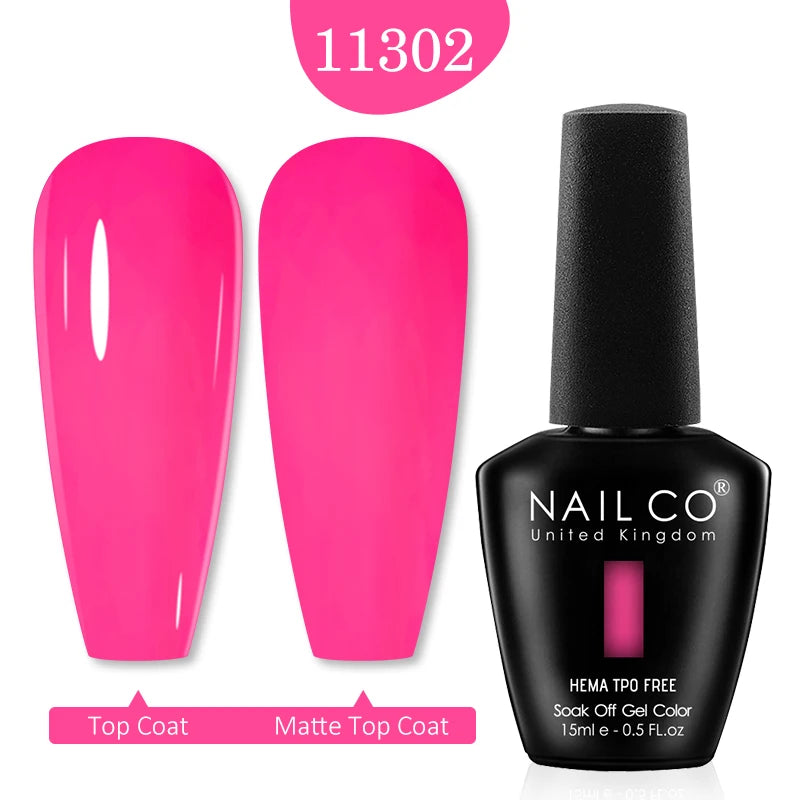 NAILCO Glitter Reflective Series Gel Nail Polish Nails Art Semi