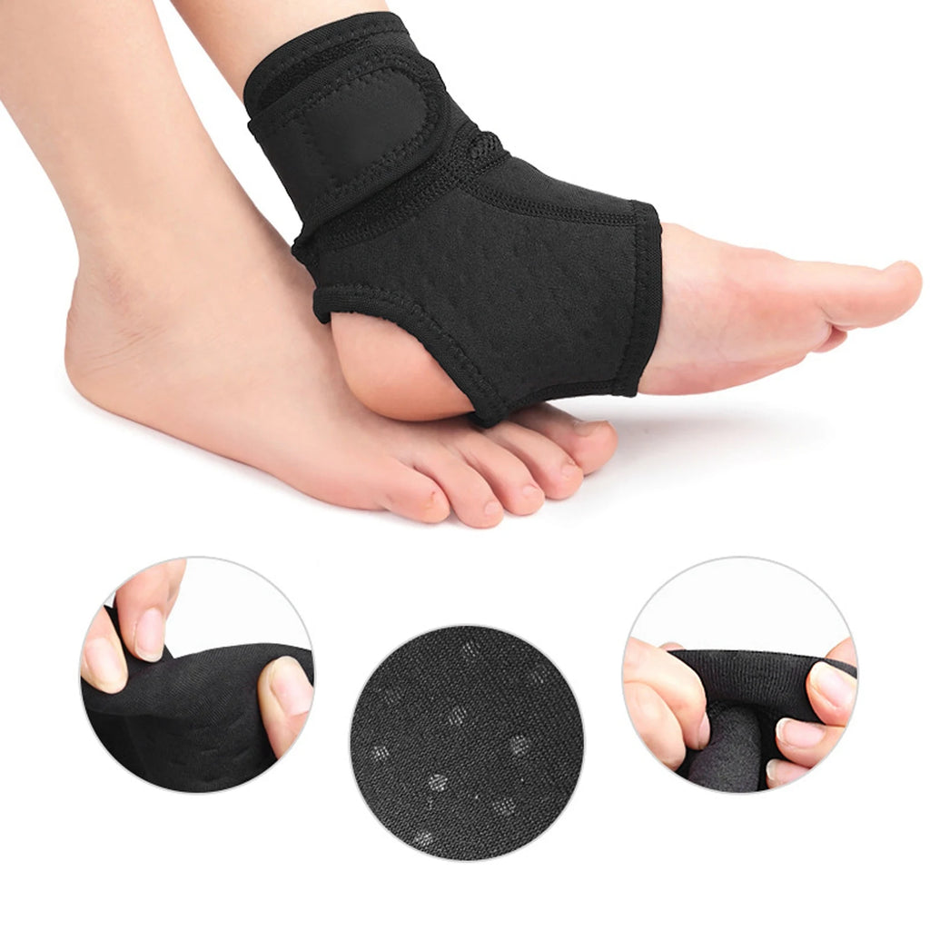 Ankle Brace Ankle Compression Sleeve Foot Sleeve Adjustable Stable Ankle Compression Support Sleeve for Walking Running Sports Qme