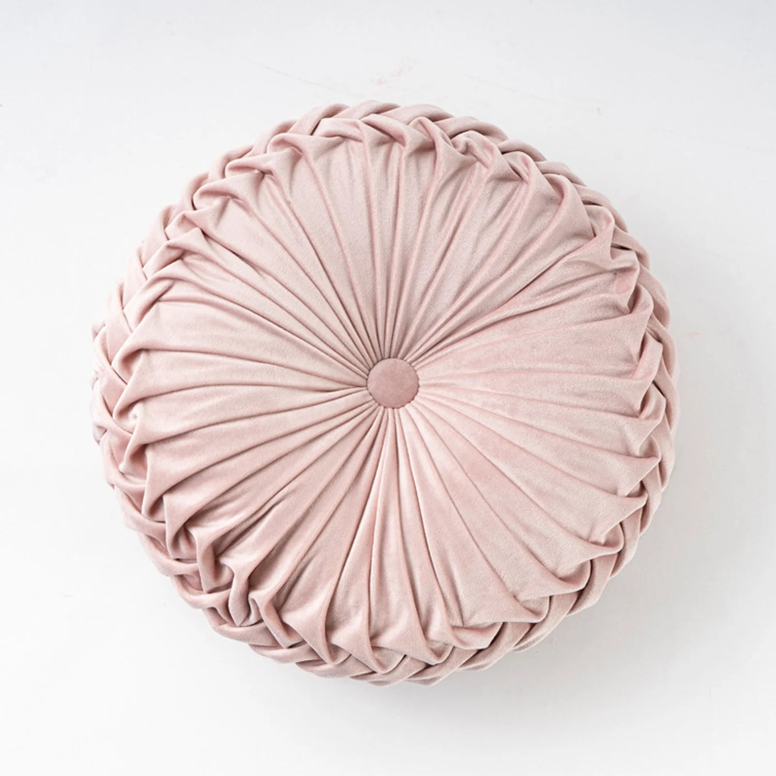 35cm Round Shaped Pillow Solid Color Drifting Window Tatami Cushion Thickened Soft and Comfortable Chair Cushion Home Sofa Decor Qme Other Pink
