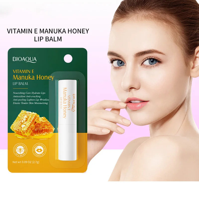 Vitamin E Honey Hand Cream+lip Balm Moisturize Skin Prevent Dryness Qme
