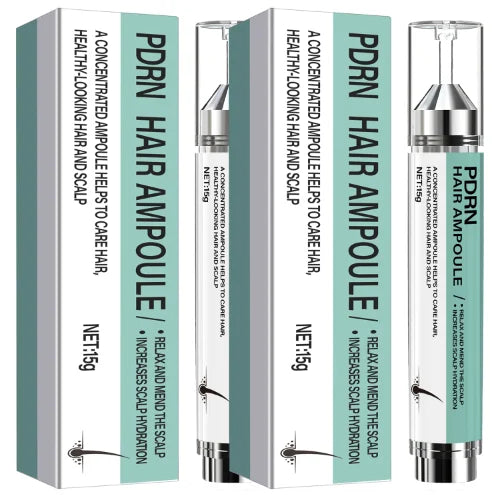 Hair Ampoule with Keratin & Biotin, Deeply Moisturizes & Repairs Hair, Increases Scalp Hydration for Healthy-Looking Hair. Qme Smoothing & Straightening